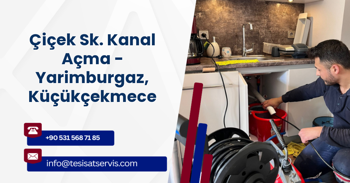 Çiçek Sk. Kanal Açma - Yarimburgaz, Küçükçekmece