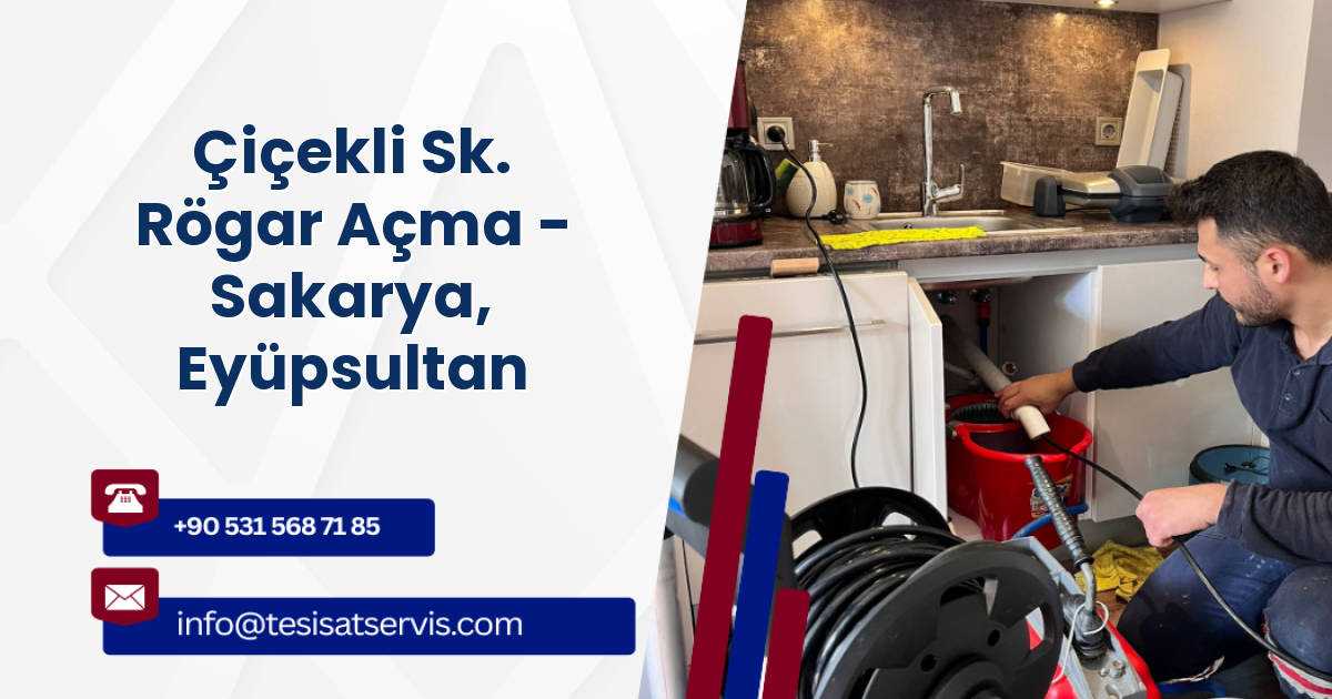 Çiçekli Sk. Rögar Açma - Sakarya, Eyüpsultan