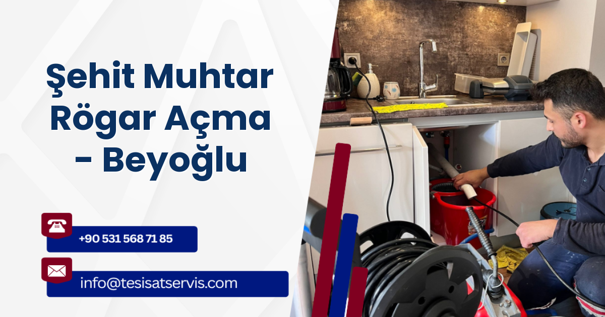 Şehit Muhtar Rögar Açma - Beyoğlu