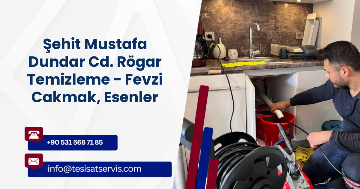 Şehit Mustafa Dundar Cd. Rögar Temizleme - Fevzi Cakmak, Esenler