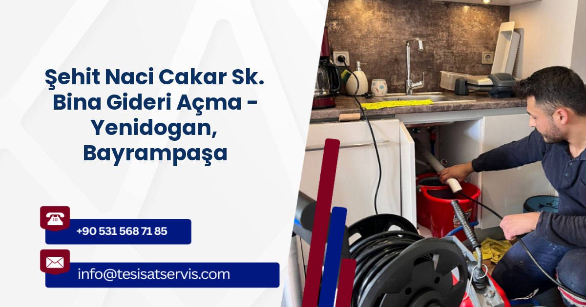 Şehit Naci Cakar Sk. Bina Gideri Açma - Yenidogan, Bayrampaşa