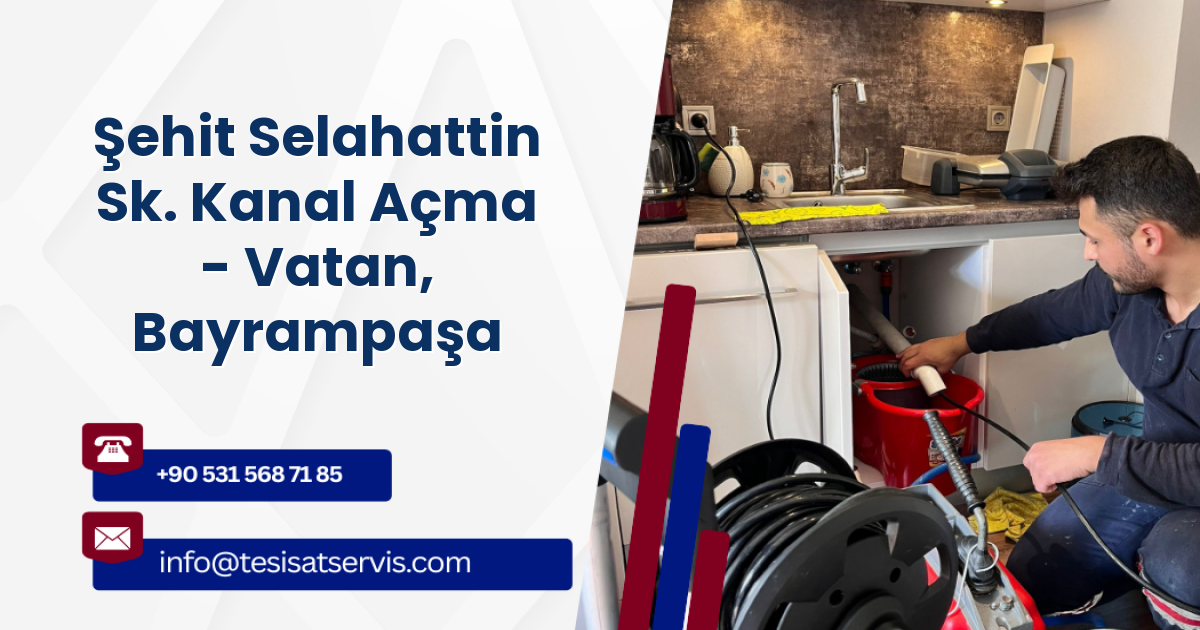 Şehit Selahattin Sk. Kanal Açma - Vatan, Bayrampaşa