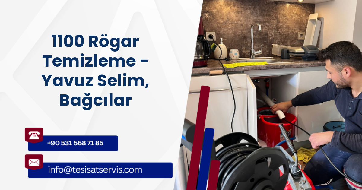 1100 Rögar Temizleme - Yavuz Selim, Bağcılar