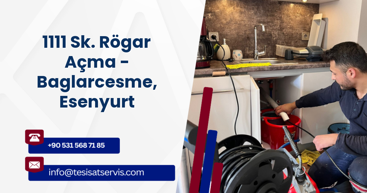 1111 Sk. Rögar Açma - Baglarcesme, Esenyurt
