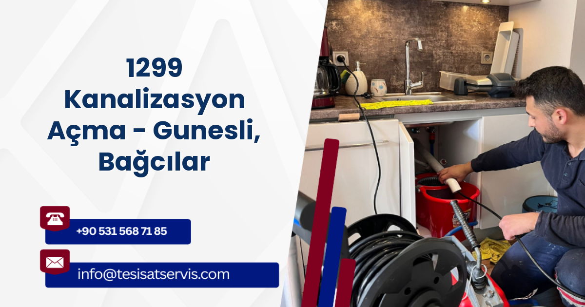 1299 Kanalizasyon Açma - Gunesli, Bağcılar