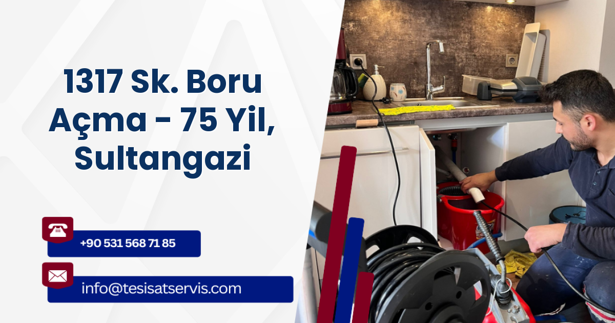 1317 Sk. Boru Açma - 75 Yil, Sultangazi