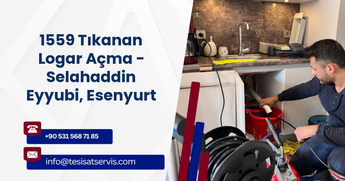 1559 Tıkanan Logar Açma - Selahaddin Eyyubi, Esenyurt