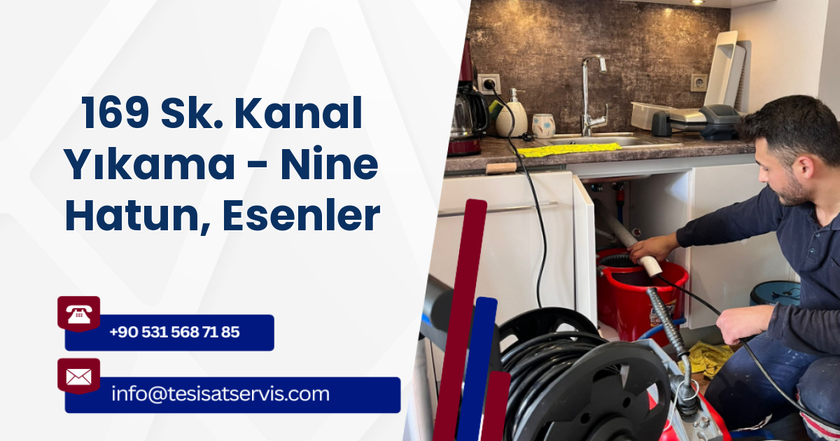 169 Sk. Kanal Yıkama - Nine Hatun, Esenler
