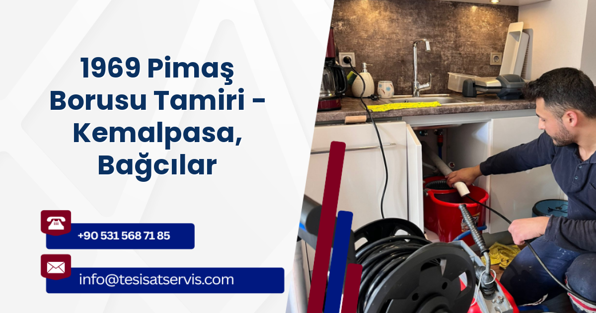1969 Pimaş Borusu Tamiri - Kemalpasa, Bağcılar