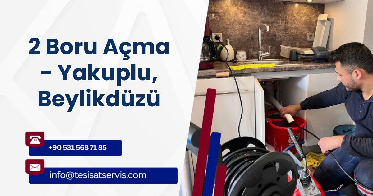 2 Boru Açma - Yakuplu, Beylikdüzü