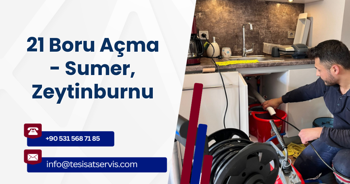 21 Boru Açma - Sumer, Zeytinburnu