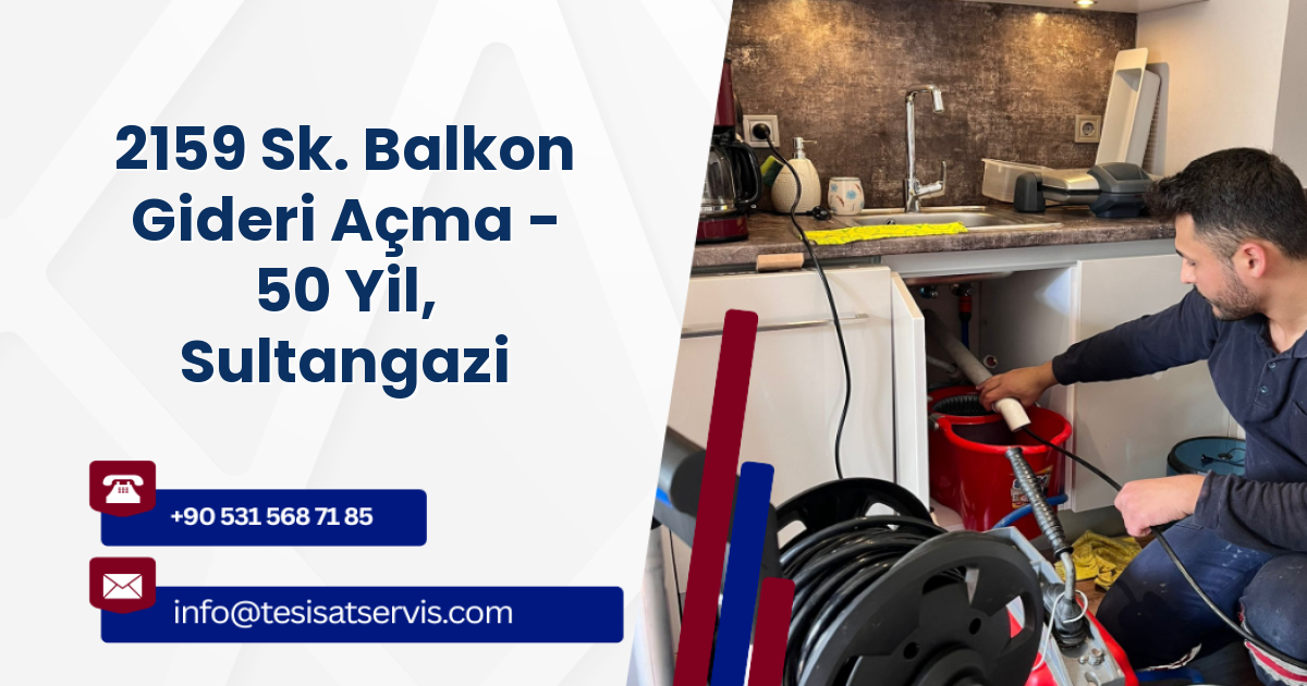 2159 Sk. Balkon Gideri Açma - 50 Yil, Sultangazi