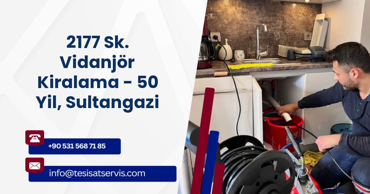 2177 Sk. Vidanjör Kiralama - 50 Yil, Sultangazi
