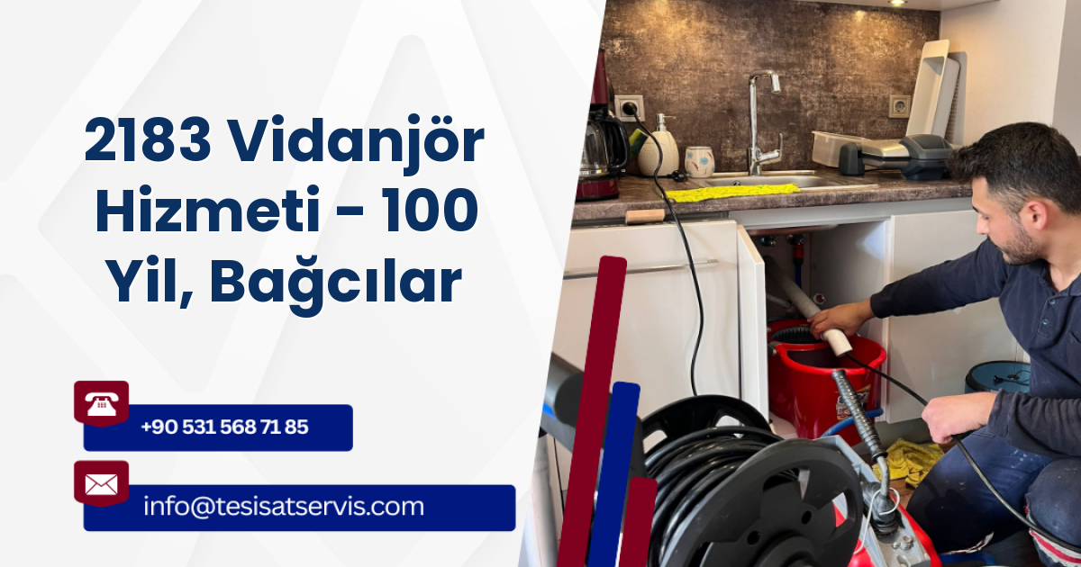 2183 Vidanjör Hizmeti - 100 Yil, Bağcılar