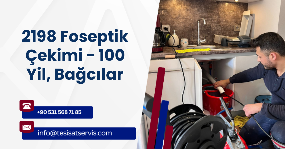2198 Foseptik Çekimi - 100 Yil, Bağcılar
