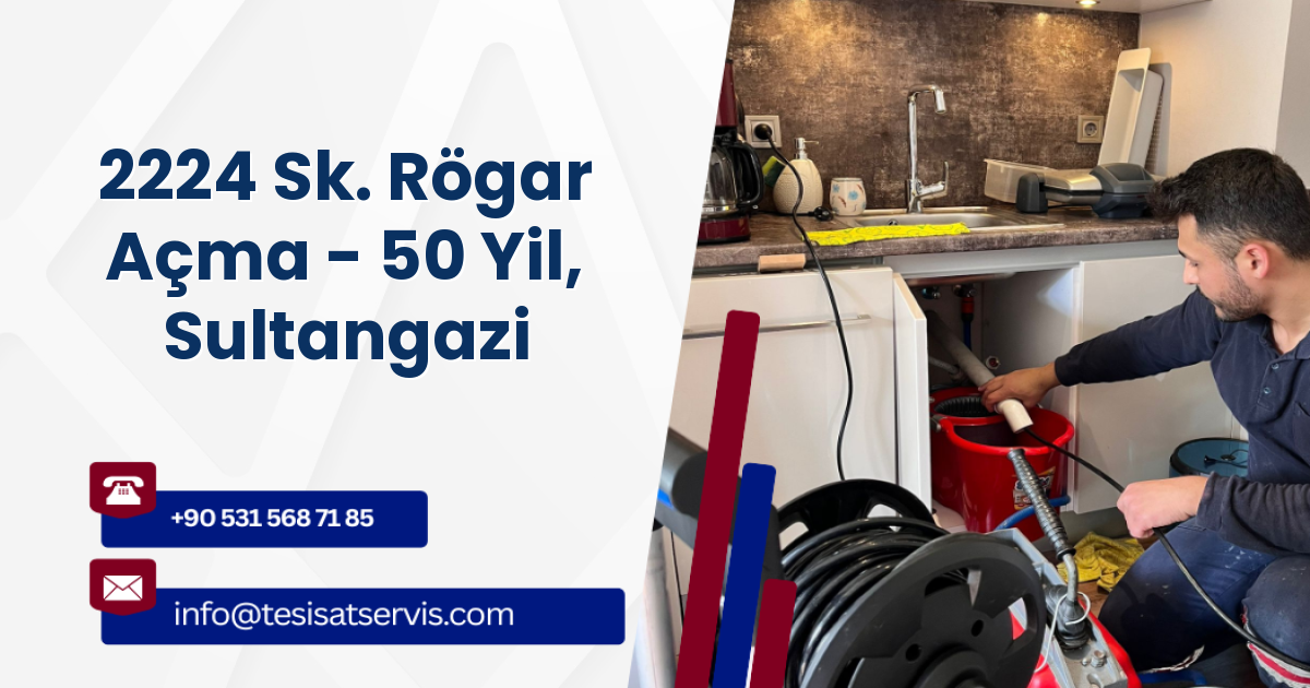 2224 Sk. Rögar Açma - 50 Yil, Sultangazi