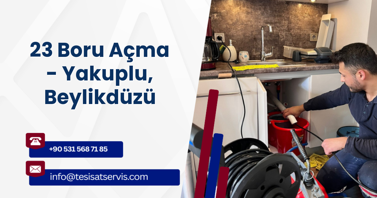 23 Boru Açma - Yakuplu, Beylikdüzü