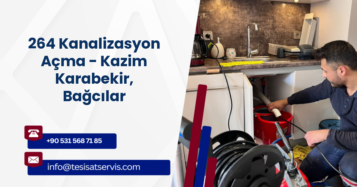 264 Kanalizasyon Açma - Kazim Karabekir, Bağcılar