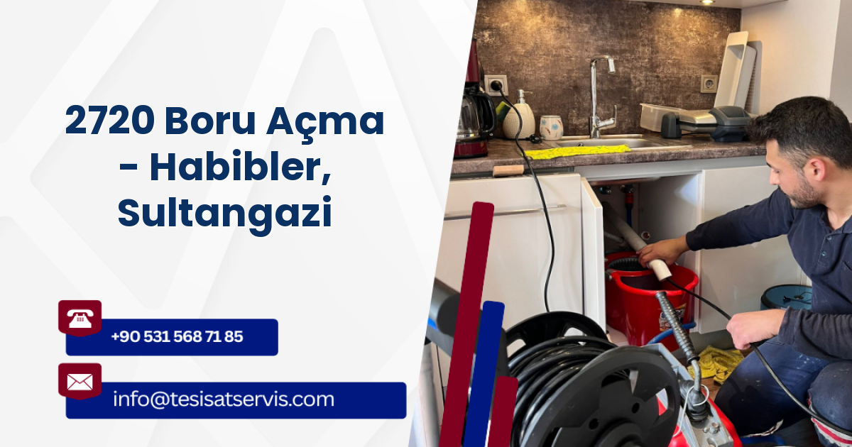2720 Boru Açma - Habibler, Sultangazi