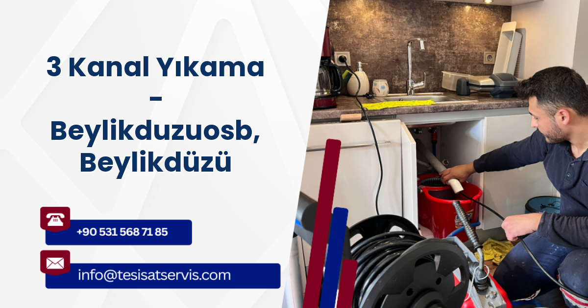 3 Kanal Yıkama - Beylikduzuosb, Beylikdüzü