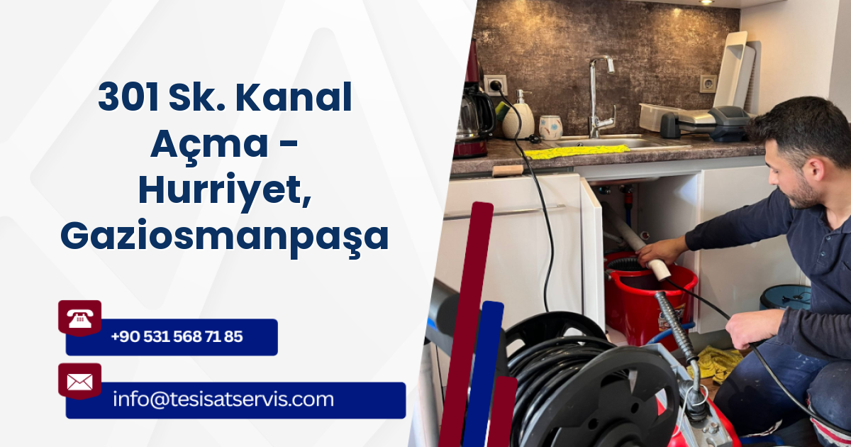 301 Sk. Kanal Açma - Hurriyet, Gaziosmanpaşa