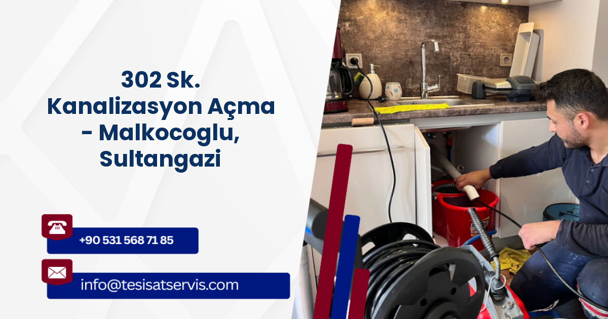 302 Sk. Kanalizasyon Açma - Malkocoglu, Sultangazi