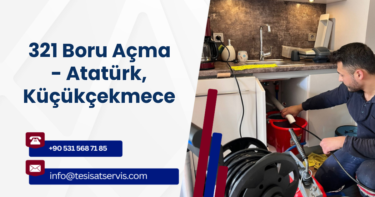 321 Boru Açma - Atatürk, Küçükçekmece