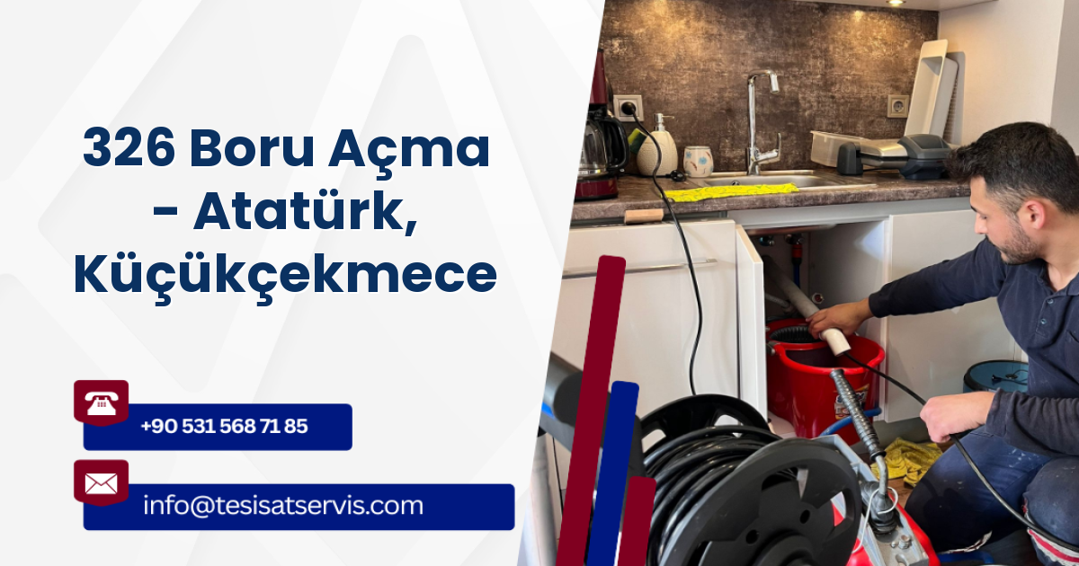 326 Boru Açma - Atatürk, Küçükçekmece