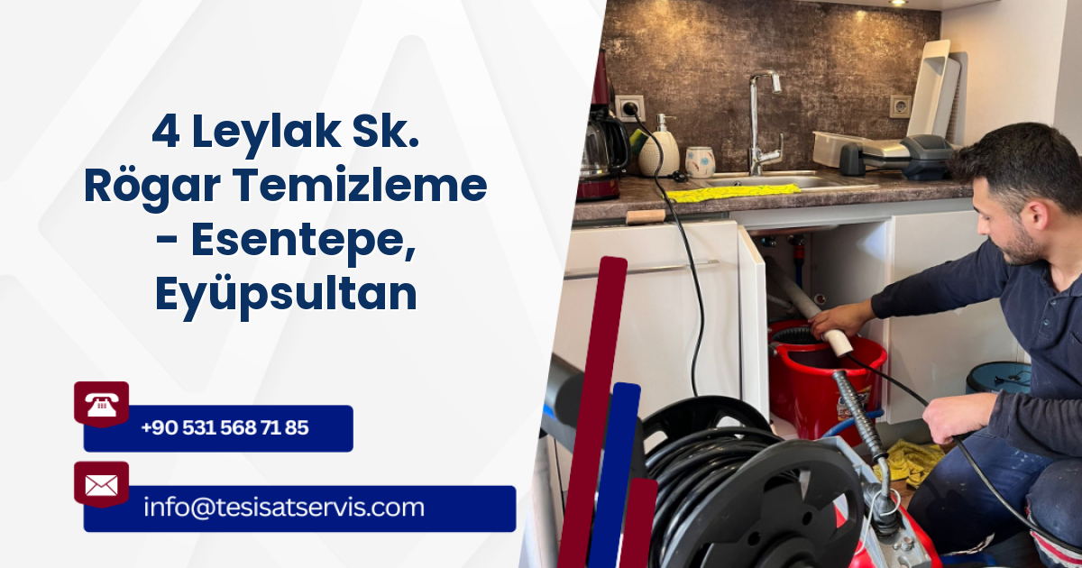 4 Leylak Sk. Rögar Temizleme - Esentepe, Eyüpsultan