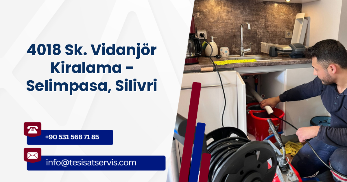 4018 Sk. Vidanjör Kiralama - Selimpasa, Silivri