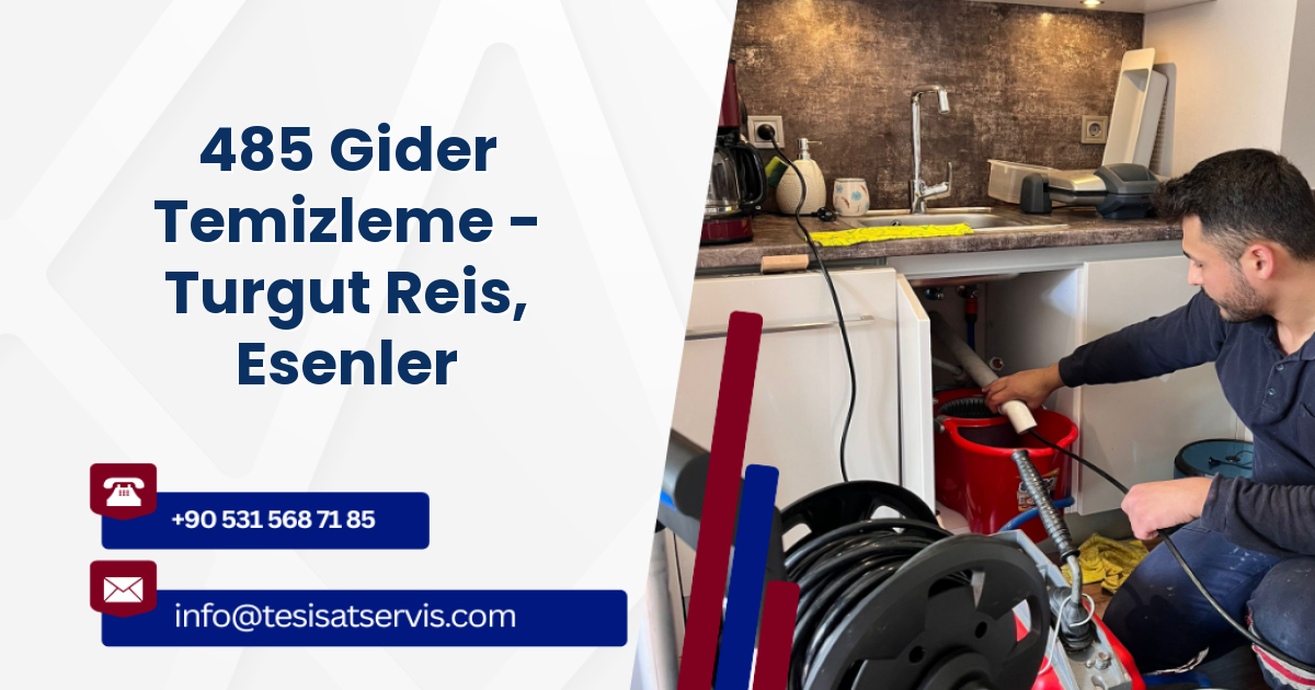 485 Gider Temizleme - Turgut Reis, Esenler
