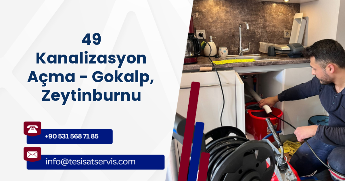 49 Kanalizasyon Açma - Gokalp, Zeytinburnu