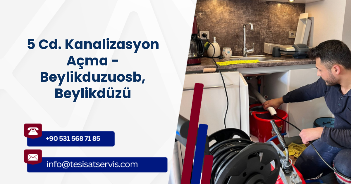 5 Cd. Kanalizasyon Açma - Beylikduzuosb, Beylikdüzü
