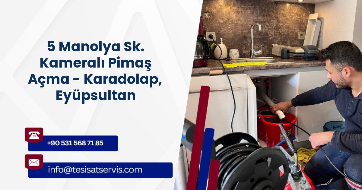 5 Manolya Sk. Kameralı Pimaş Açma - Karadolap, Eyüpsultan