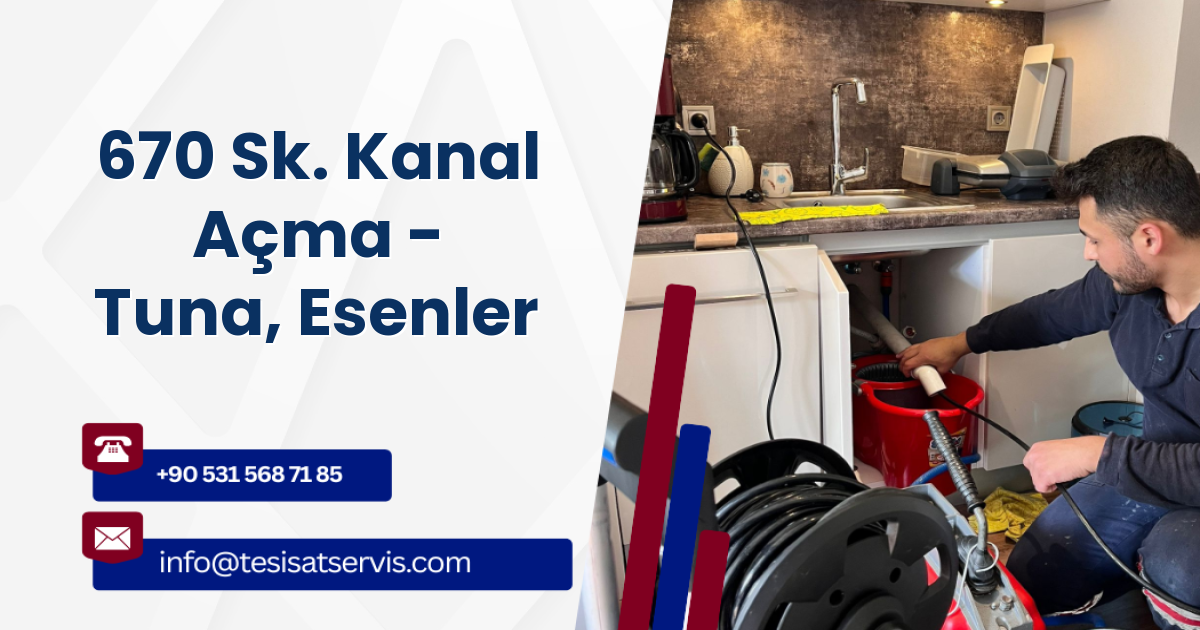 670 Sk. Kanal Açma - Tuna, Esenler