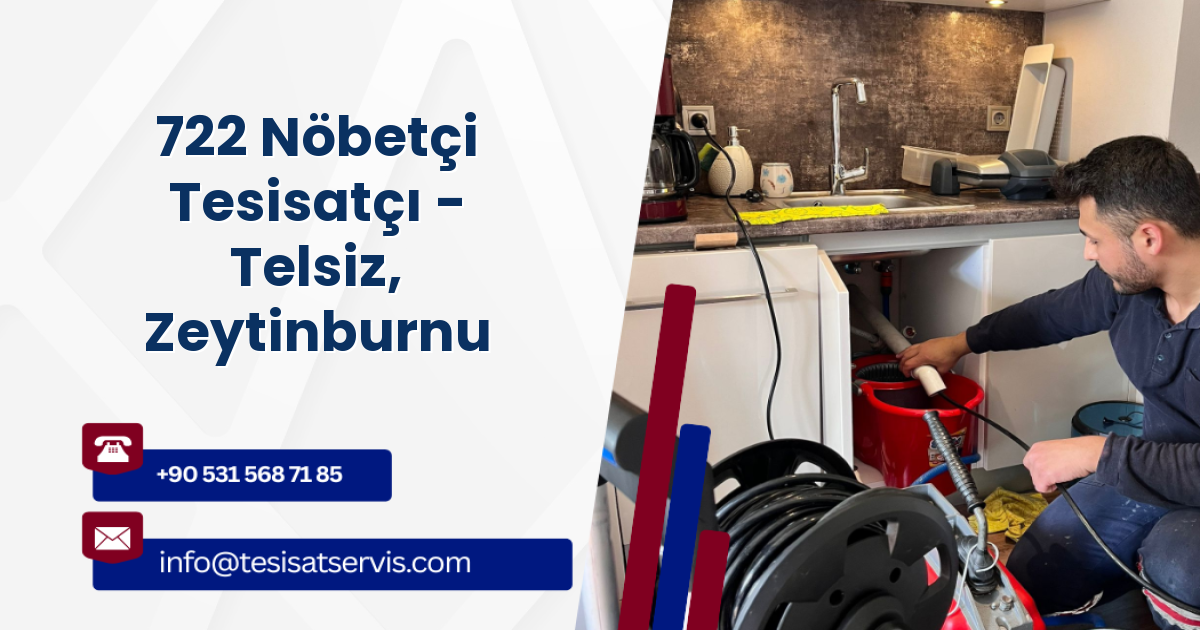 722 Nöbetçi Tesisatçı - Telsiz, Zeytinburnu