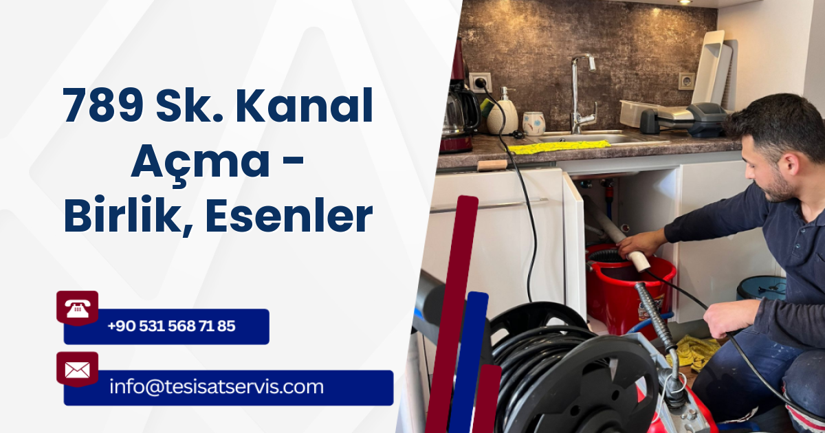 789 Sk. Kanal Açma - Birlik, Esenler