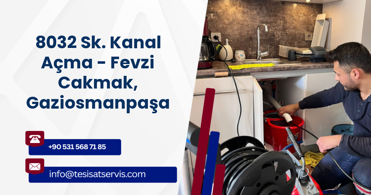 8032 Sk. Kanal Açma - Fevzi Cakmak, Gaziosmanpaşa
