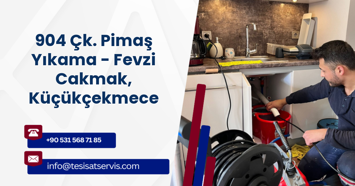 904 Çk. Pimaş Yıkama - Fevzi Cakmak, Küçükçekmece