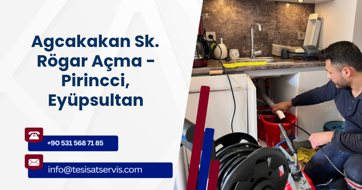 Agcakakan Sk. Rögar Açma - Pirincci, Eyüpsultan