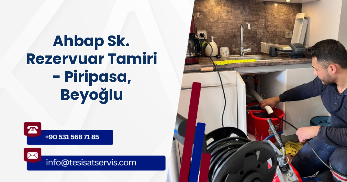 Ahbap Sk. Rezervuar Tamiri - Piripasa, Beyoğlu