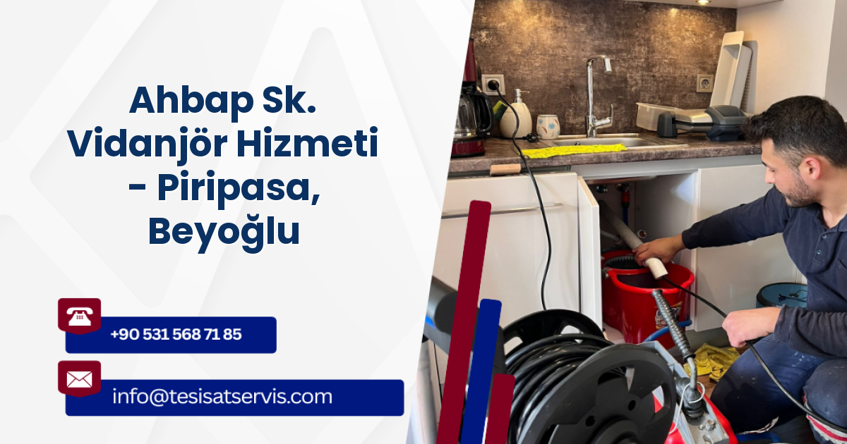Ahbap Sk. Vidanjör Hizmeti - Piripasa, Beyoğlu
