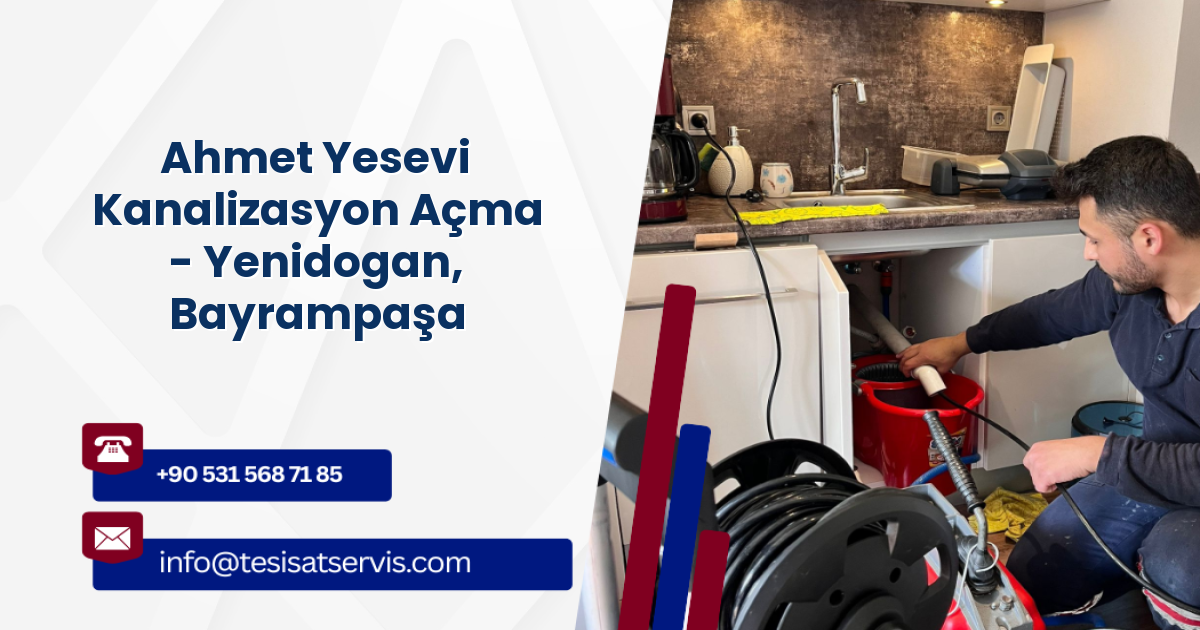Ahmet Yesevi Kanalizasyon Açma - Yenidogan, Bayrampaşa