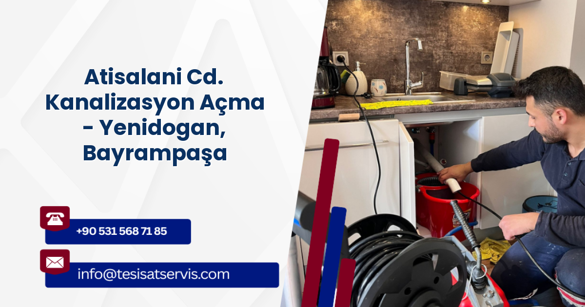 Atisalani Cd. Kanalizasyon Açma - Yenidogan, Bayrampaşa