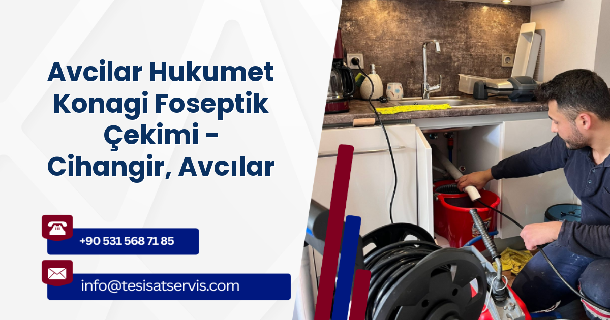 Avcilar Hukumet Konagi Foseptik Çekimi - Cihangir, Avcılar