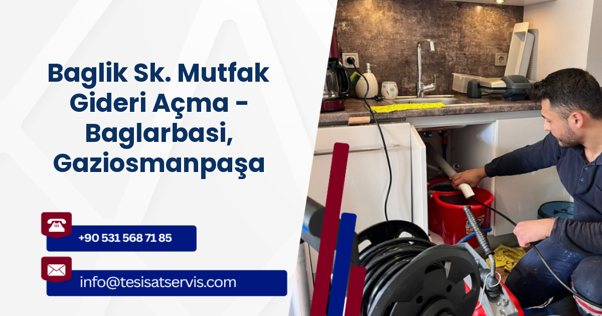 Baglik Sk. Mutfak Gideri Açma - Baglarbasi, Gaziosmanpaşa