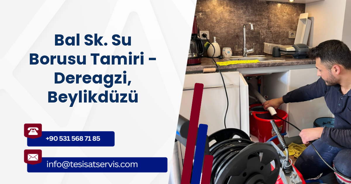 Bal Sk. Su Borusu Tamiri - Dereagzi, Beylikdüzü