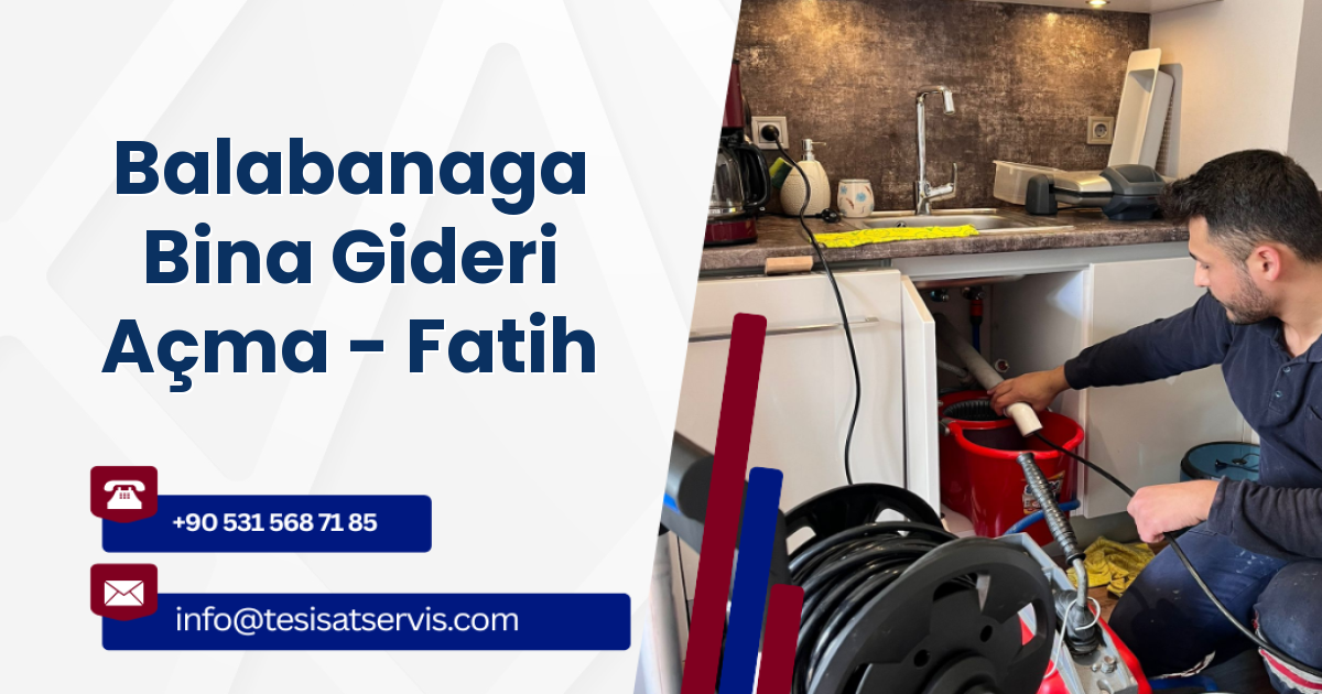 Balabanaga Bina Gideri Açma - Fatih