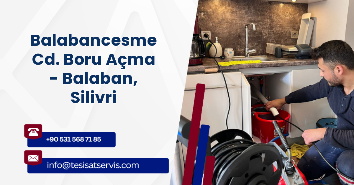 Balabancesme Cd. Boru Açma - Balaban, Silivri