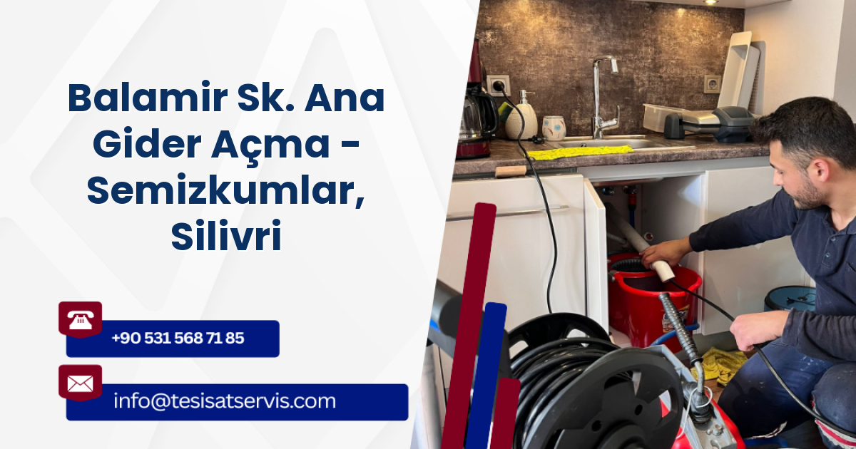 Balamir Sk. Ana Gider Açma - Semizkumlar, Silivri